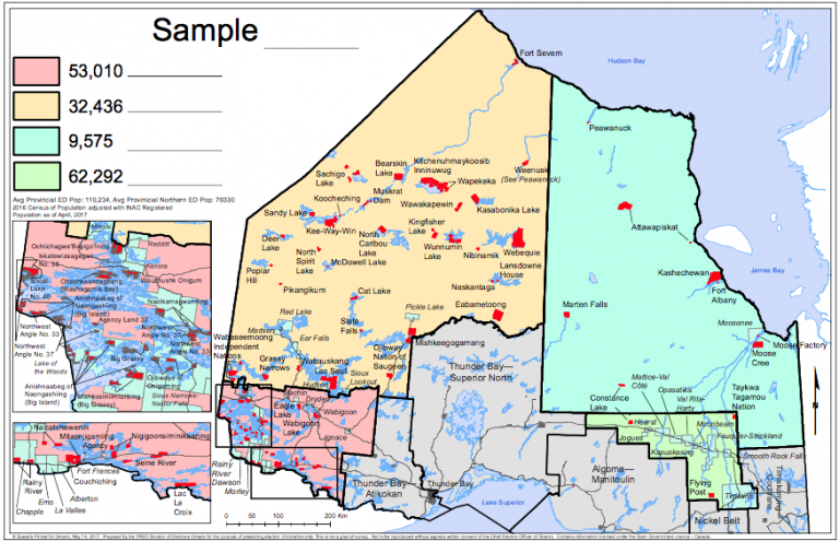 New Ridings Created in Northern Ontario – Wawa-news.com