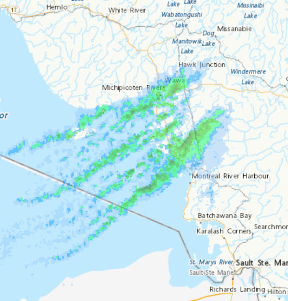 Winter Weather Advisory (White River Dubreuilville)